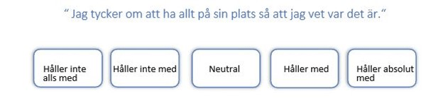 Exempelfråga personlighetstest Orkla