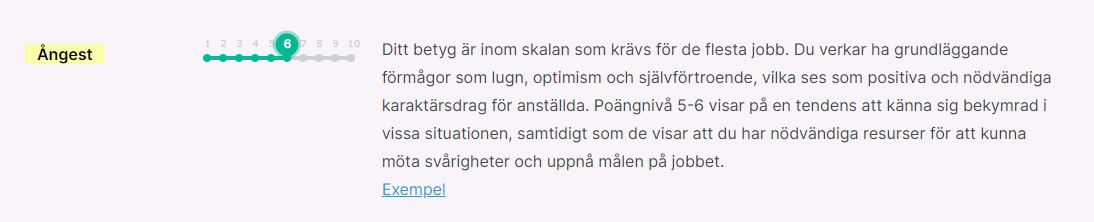 Rapport personligheststest Orkla